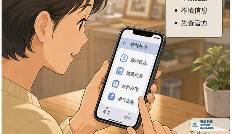 短信说燃气补贴 先回官方平台查