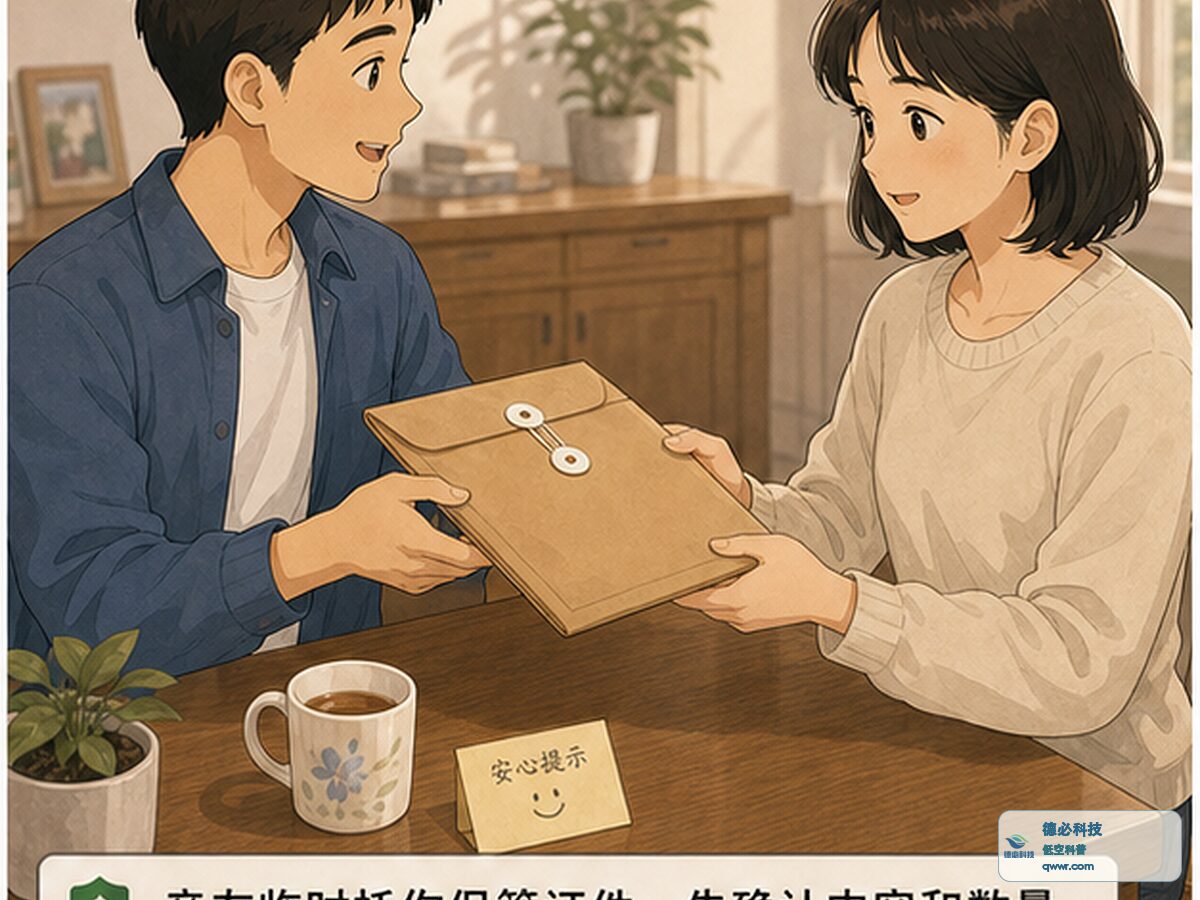 亲友托你保管证件前 先拍照确认