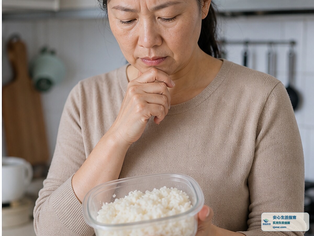 米饭常温放久了 先别再加热吃