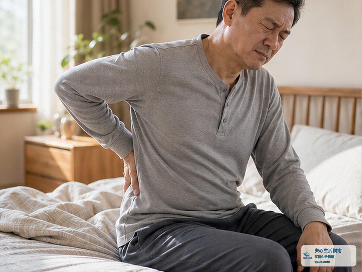 起床后腰背僵硬 先慢慢活动