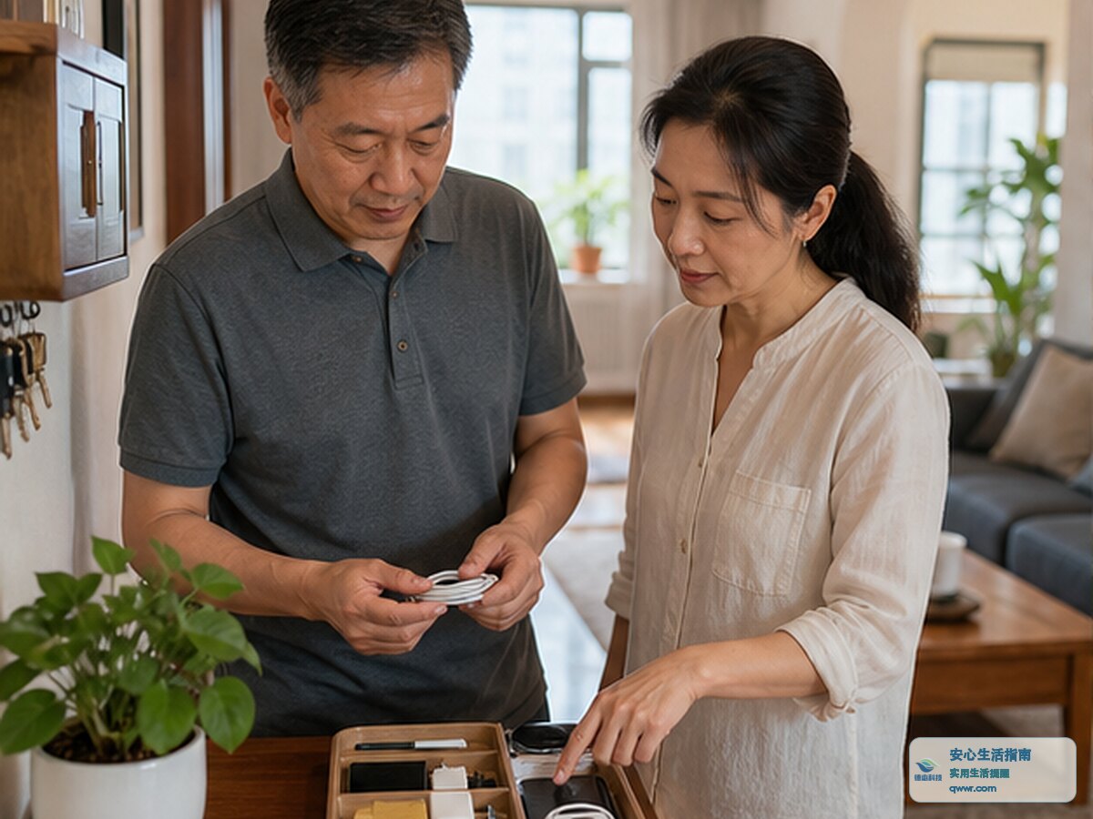 家里共用充电器前 先说清位置