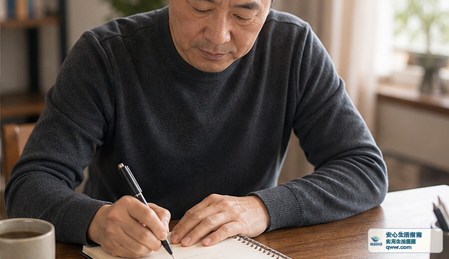 心里装着事时 先写三行