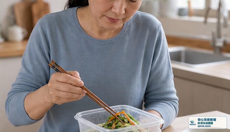 凉拌菜放久了 先看出水和气味