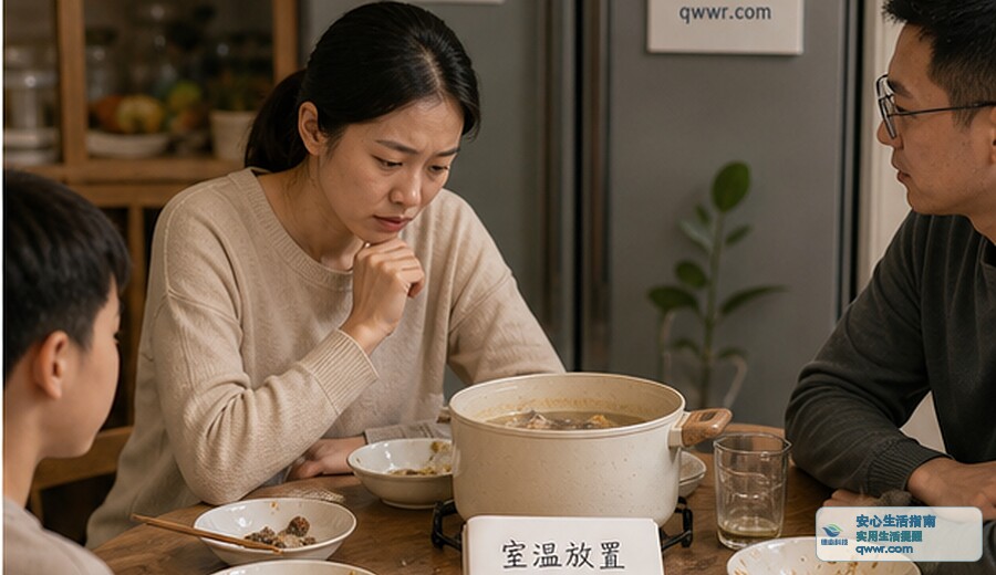 汤放凉太久后 先别直接回锅