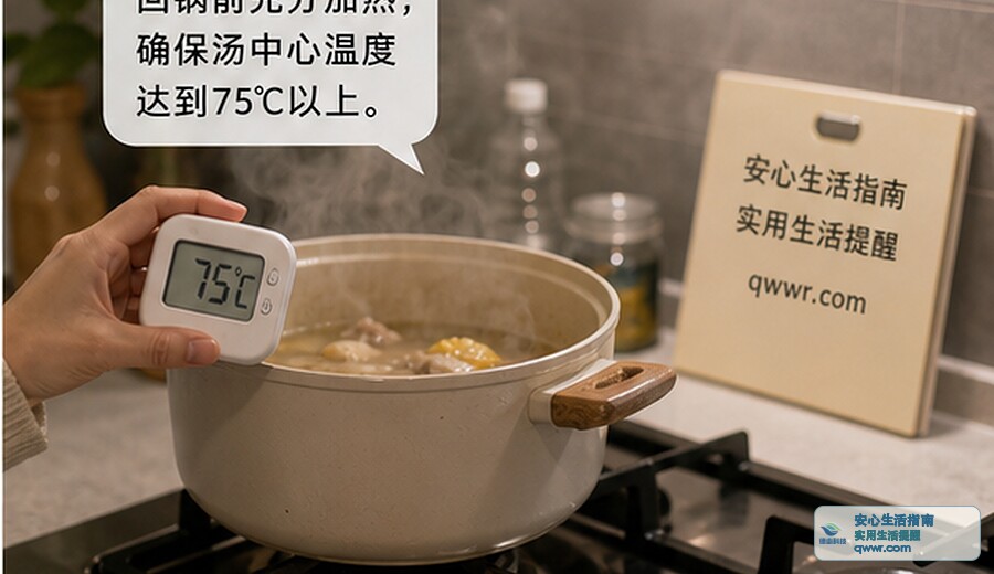 汤放凉太久后 先别直接回锅