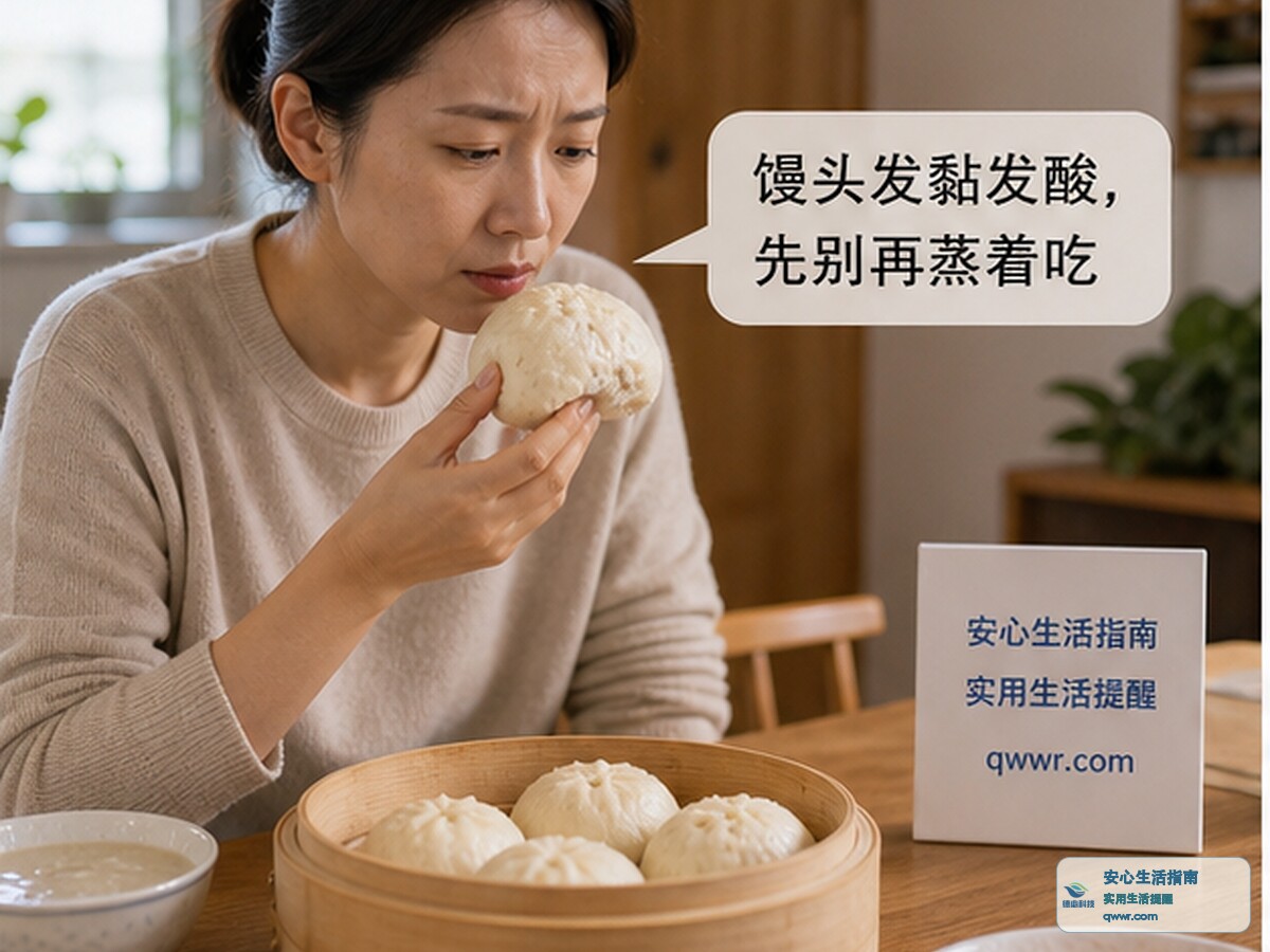 馒头发黏发酸 先别再蒸着吃