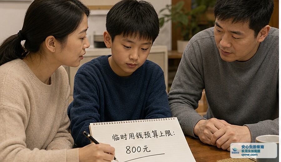 家里临时用钱前 先说预算上限