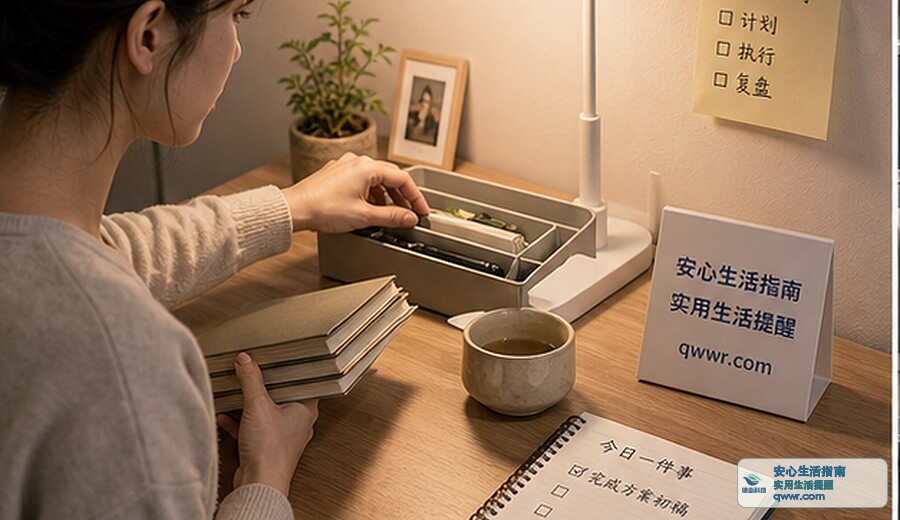 脑子乱成一团时 先清掉桌面
