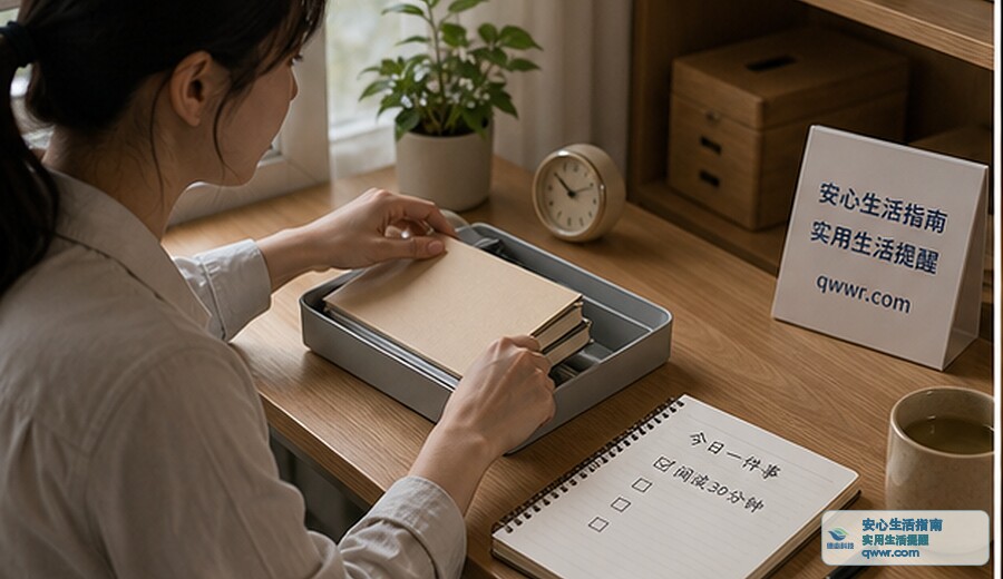 脑子乱成一团时 先清掉桌面