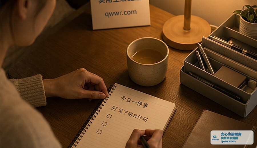 脑子乱成一团时 先清掉桌面