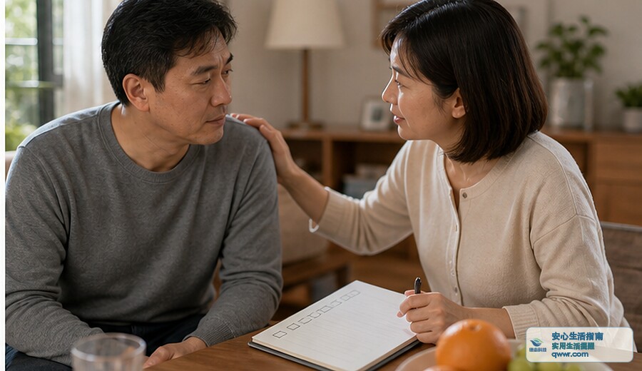 早上心慌手抖 先坐下补点水