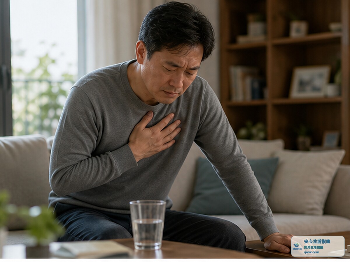 早上心慌手抖 先坐下补点水