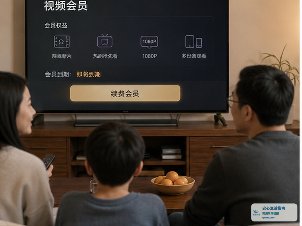 家里共用会员 先说清谁付款