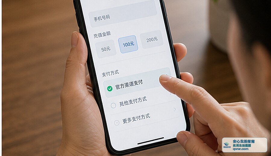 群里说低价充值 先看付款去向