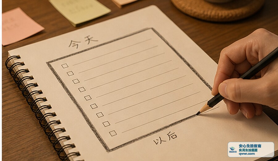 事情太多时 先给今天画个边界