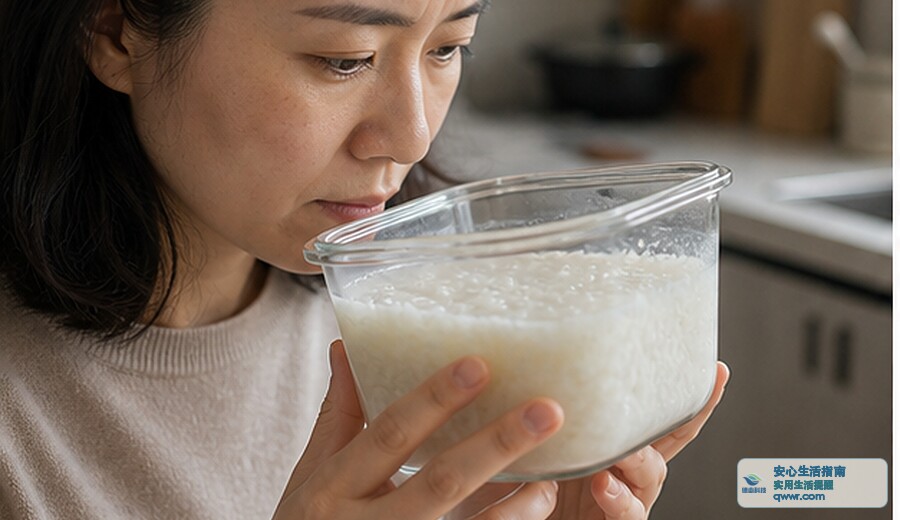 剩粥放到变稠 先闻味看时间