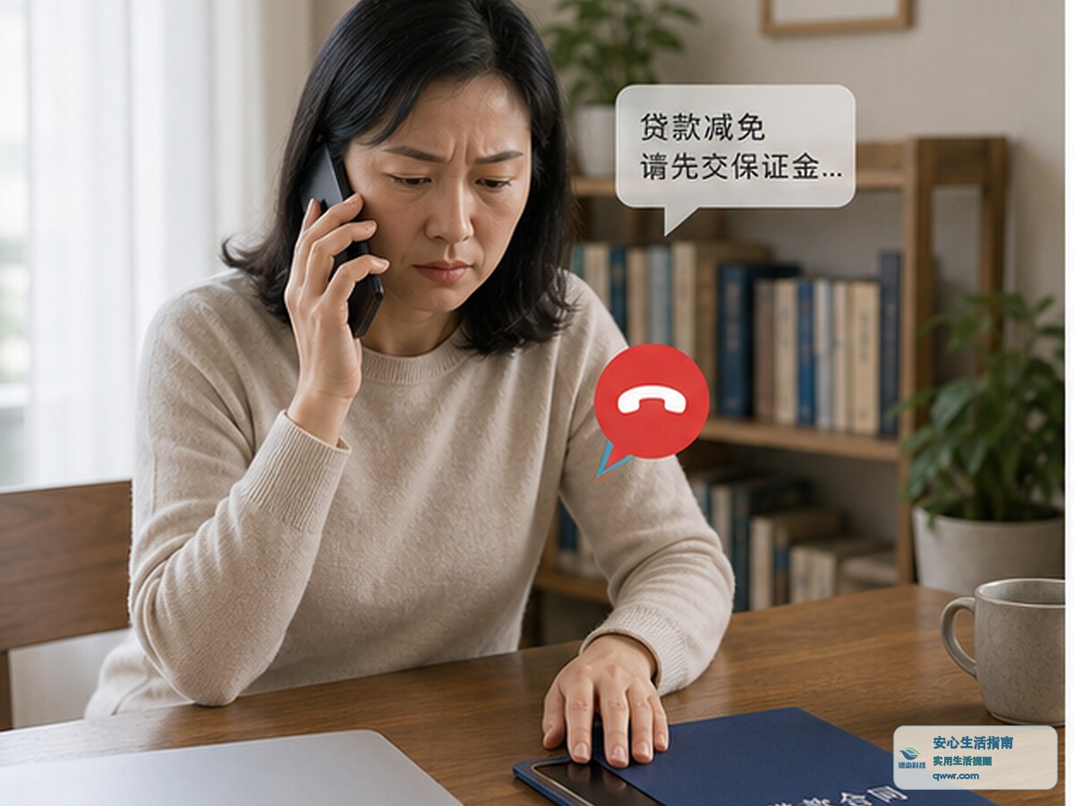 电话说贷款减免 先查正规合同