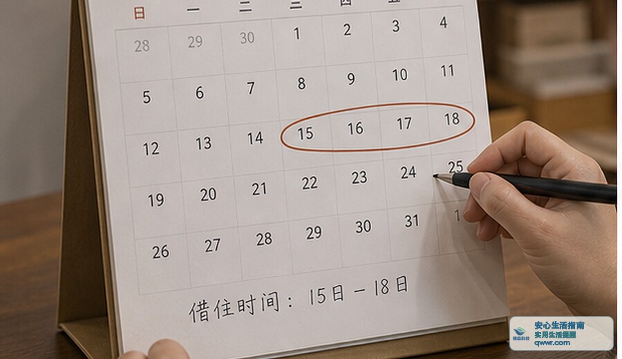 家里临时借住 先说清钥匙和时间