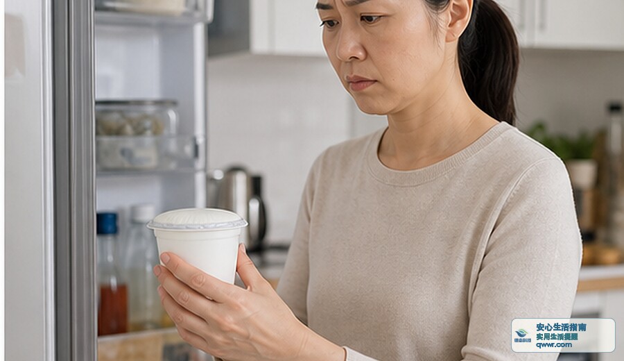 开封酸奶鼓起来 先别继续喝