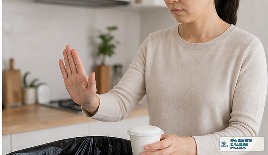 开封酸奶鼓起来 先别继续喝