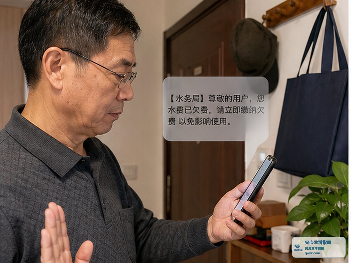 短信说水电欠费 先看户号来源