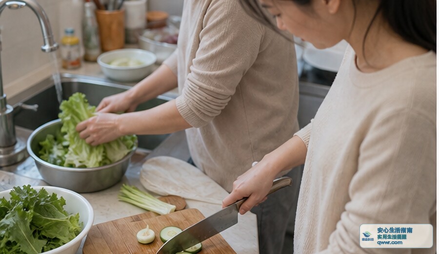 家里临时聚餐 先分清谁准备