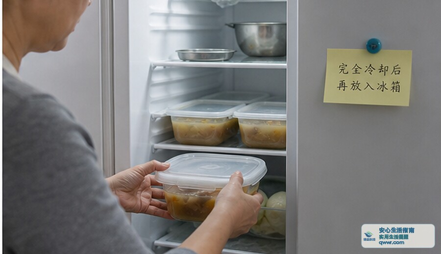 汤放凉太久 先别直接进冰箱
