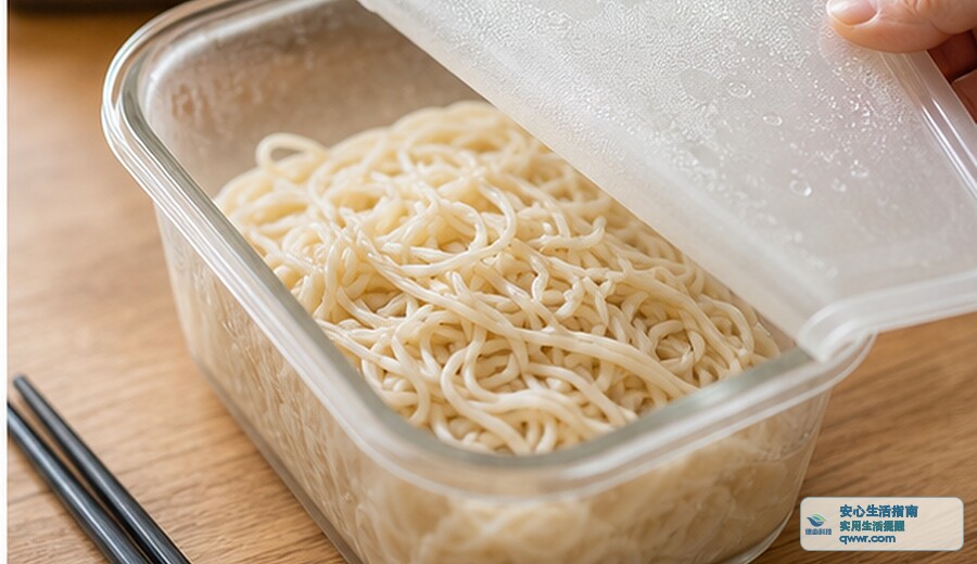 剩面条发黏 先别拌酱继续吃