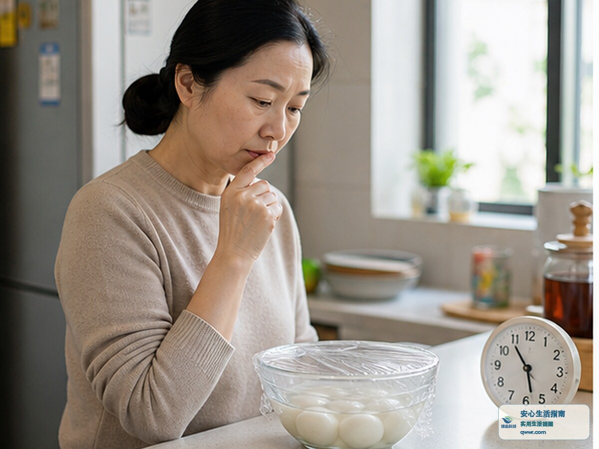 煮好的汤圆久放 先别再回锅
