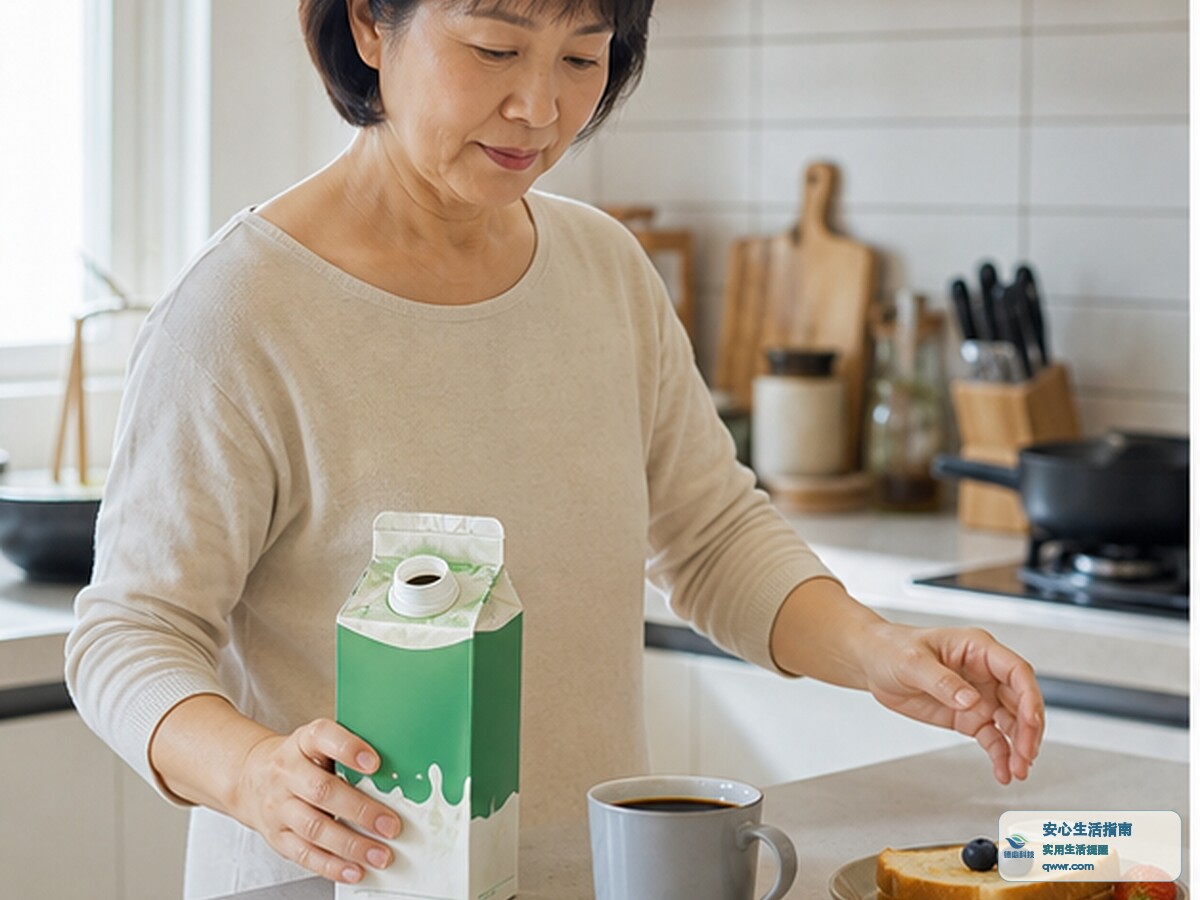 开封牛奶结块 先别再倒进咖啡