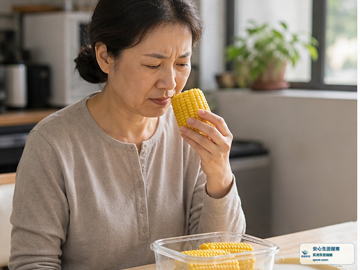 熟玉米有酸味 先别再蒸热