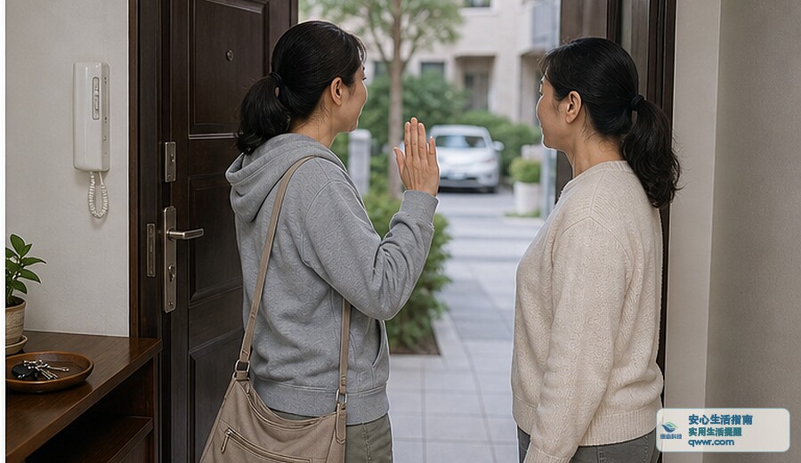 亲友帮忙接送 先确认等候地点