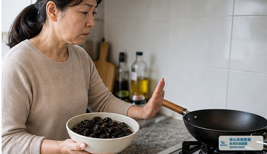 泡发木耳久放 先别再下锅