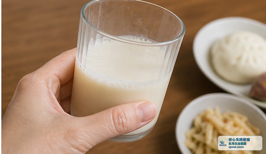 剩豆浆变酸 先别再煮开喝