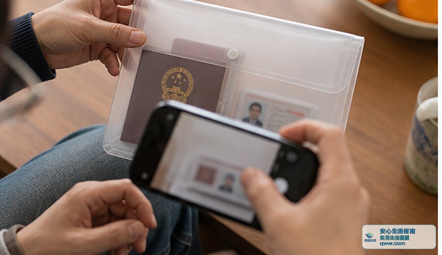 亲友托管证件 先拍照写清用途
