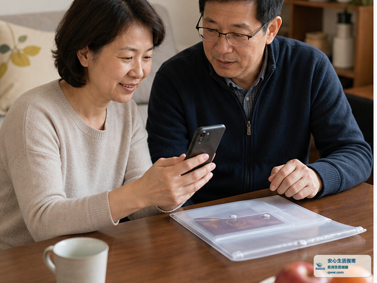 亲友托管证件 先拍照写清用途
