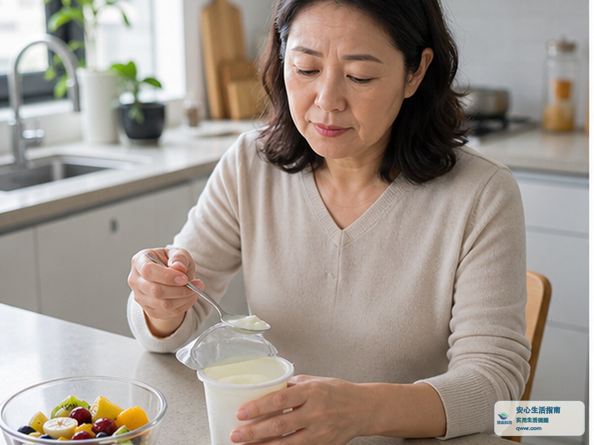 开封酸奶出水 先别继续拌水果