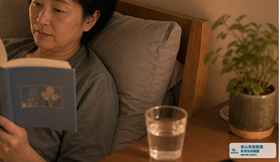 晚上心里发急 先把手机放远