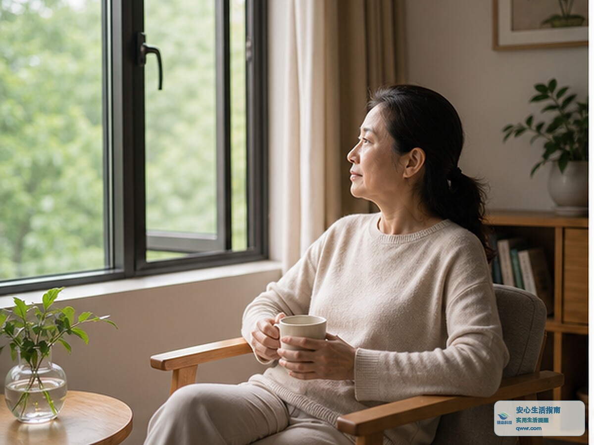 今天心里发闷 先把窗打开坐一会儿