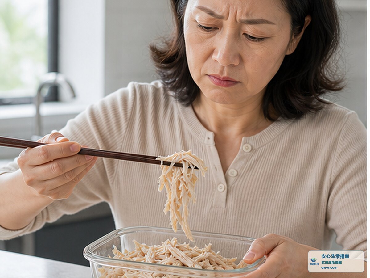 冷藏鸡丝发黏 先别再凉拌