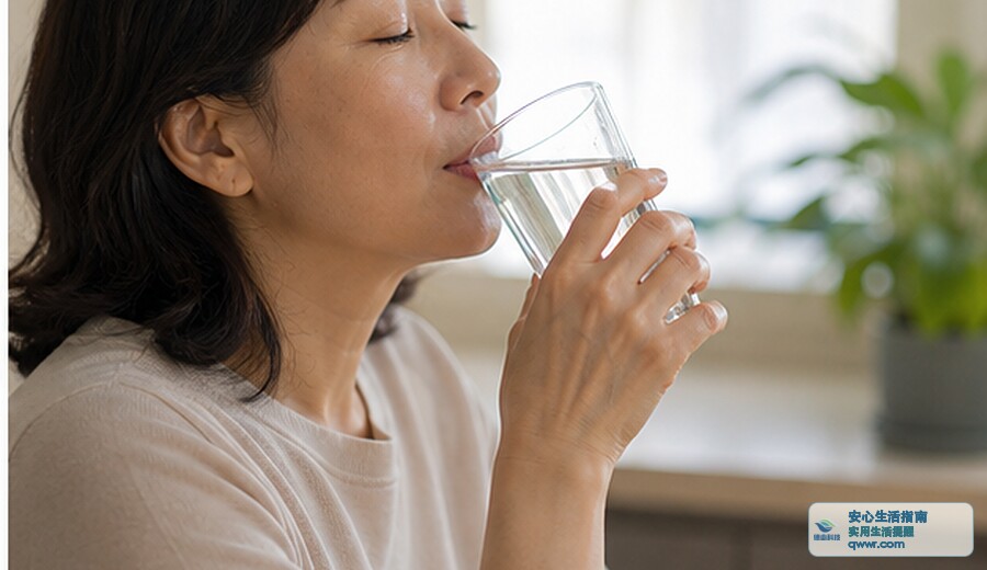 早上心里发空 先吃点东西喝点水