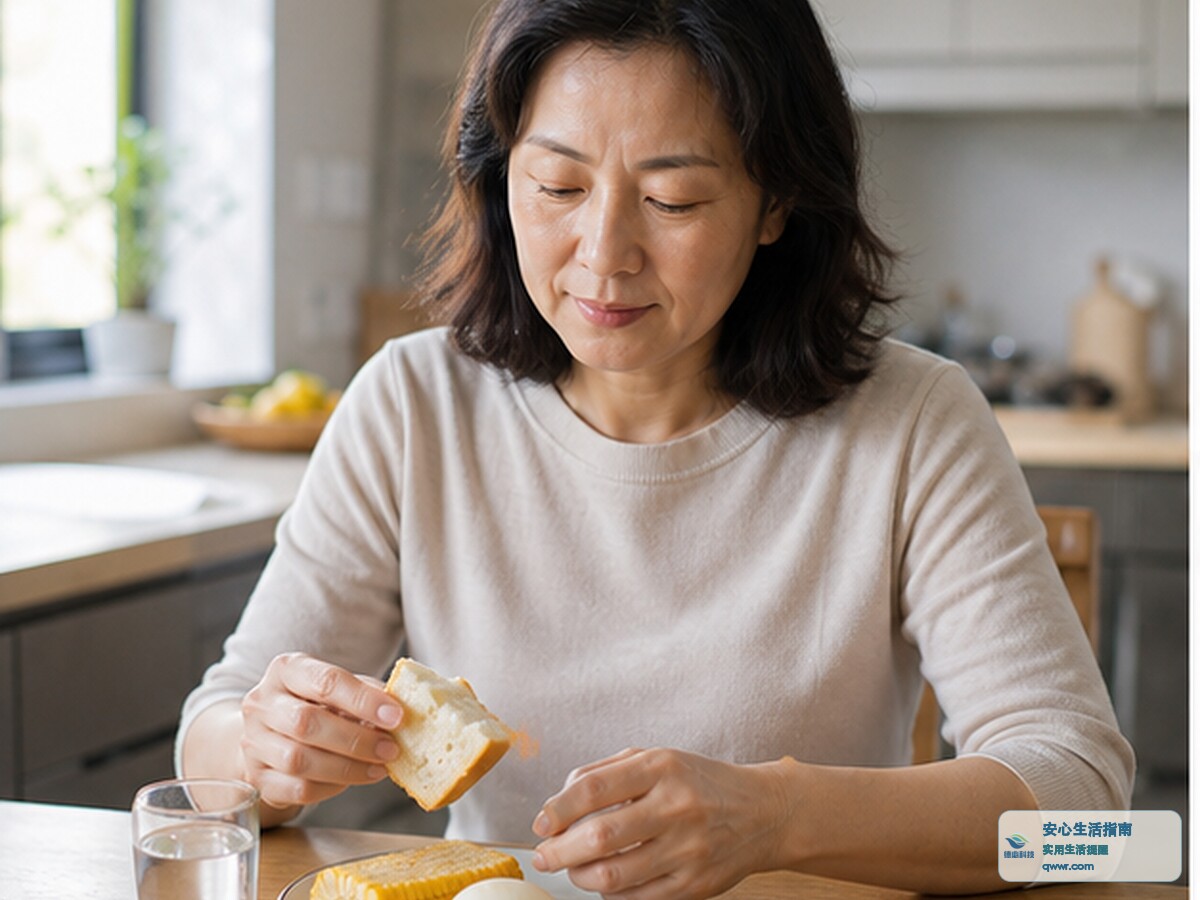 早上心里发空 先吃点东西喝点水