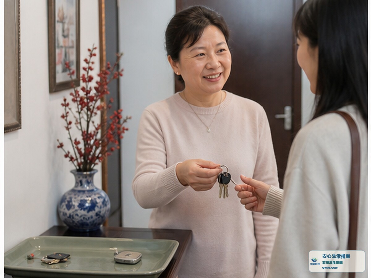 亲友临时借钥匙 先约好归还方式