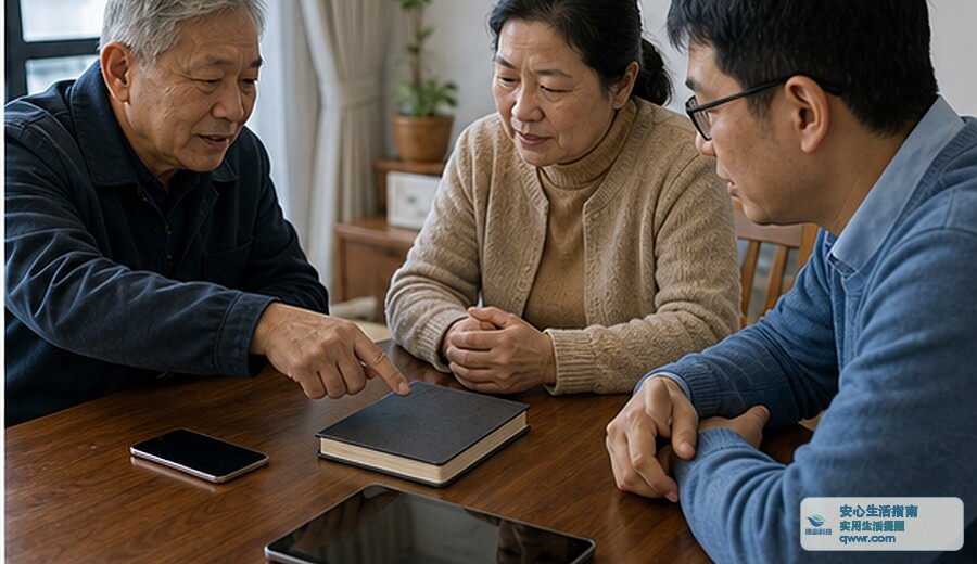 家里共用密码 先定谁来保管