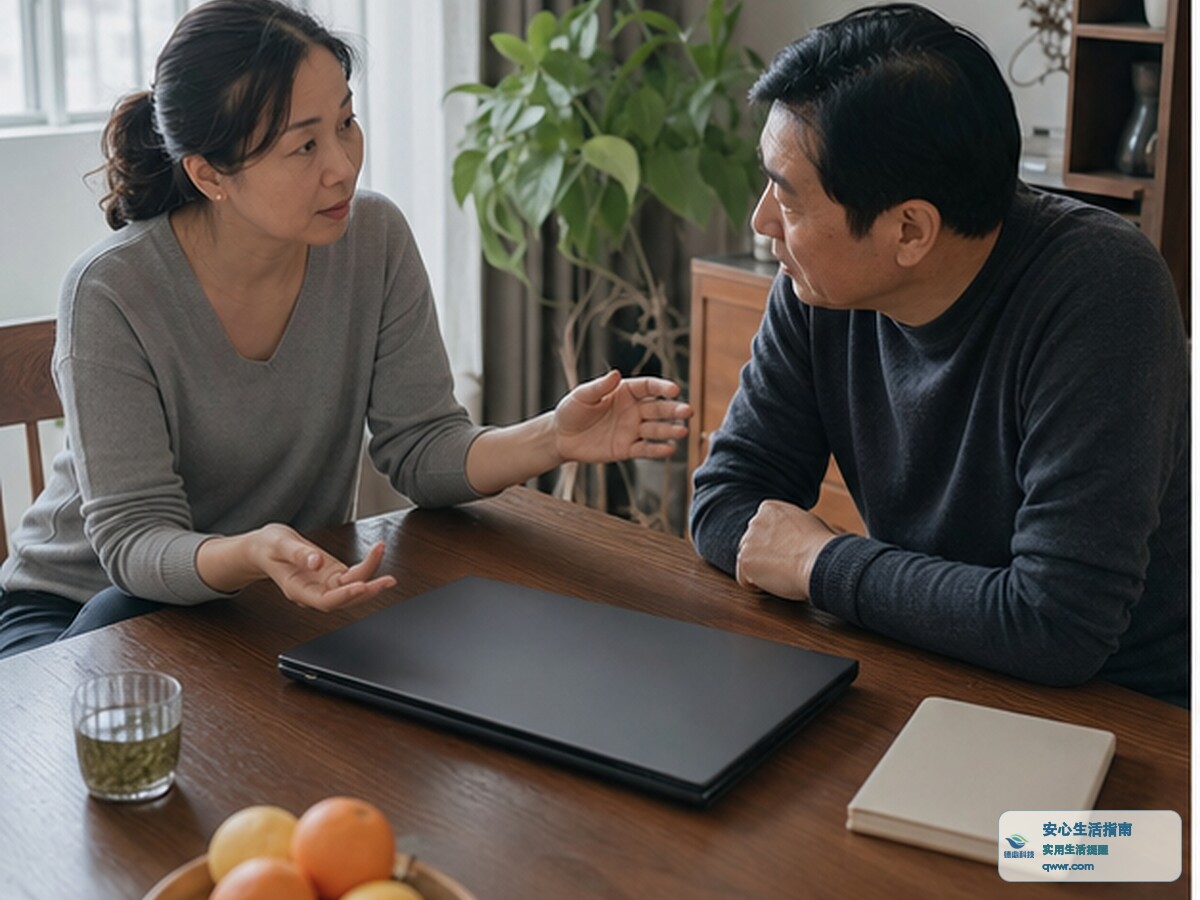 亲友临时用电脑 先说清资料边界