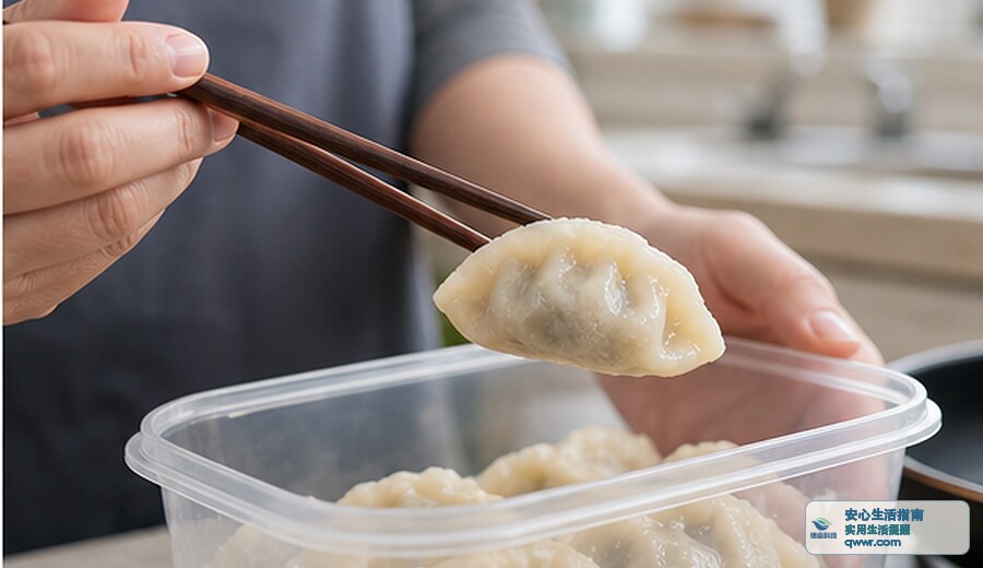 剩蒸饺发酸 先别再煎着吃