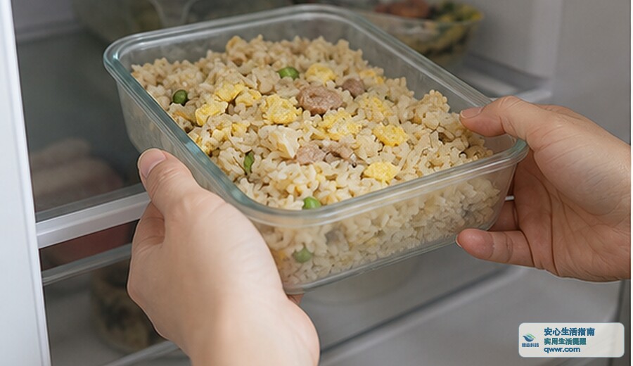 剩炒饭有酸味 先别再加蛋炒