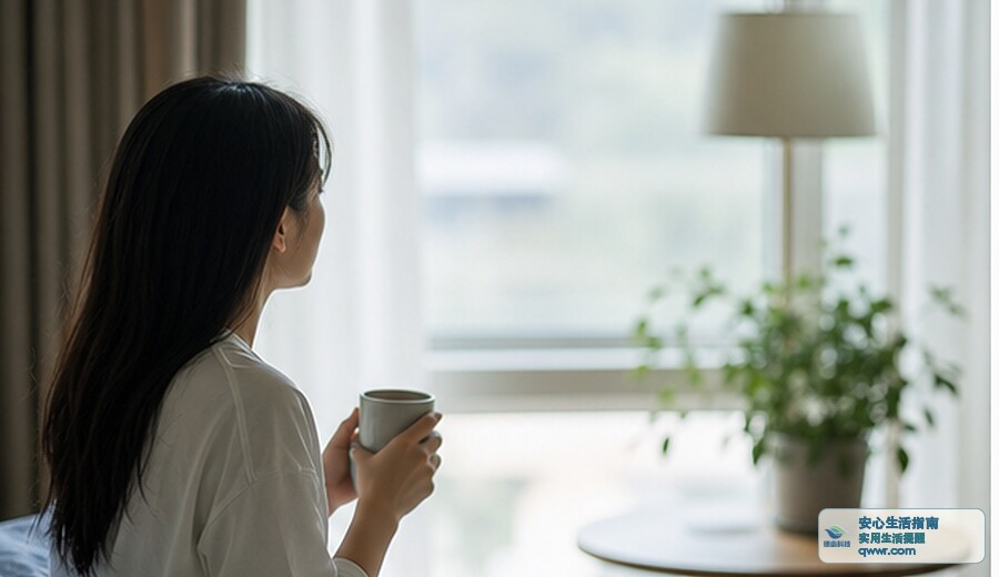 早上心里发乱 先把窗帘拉开