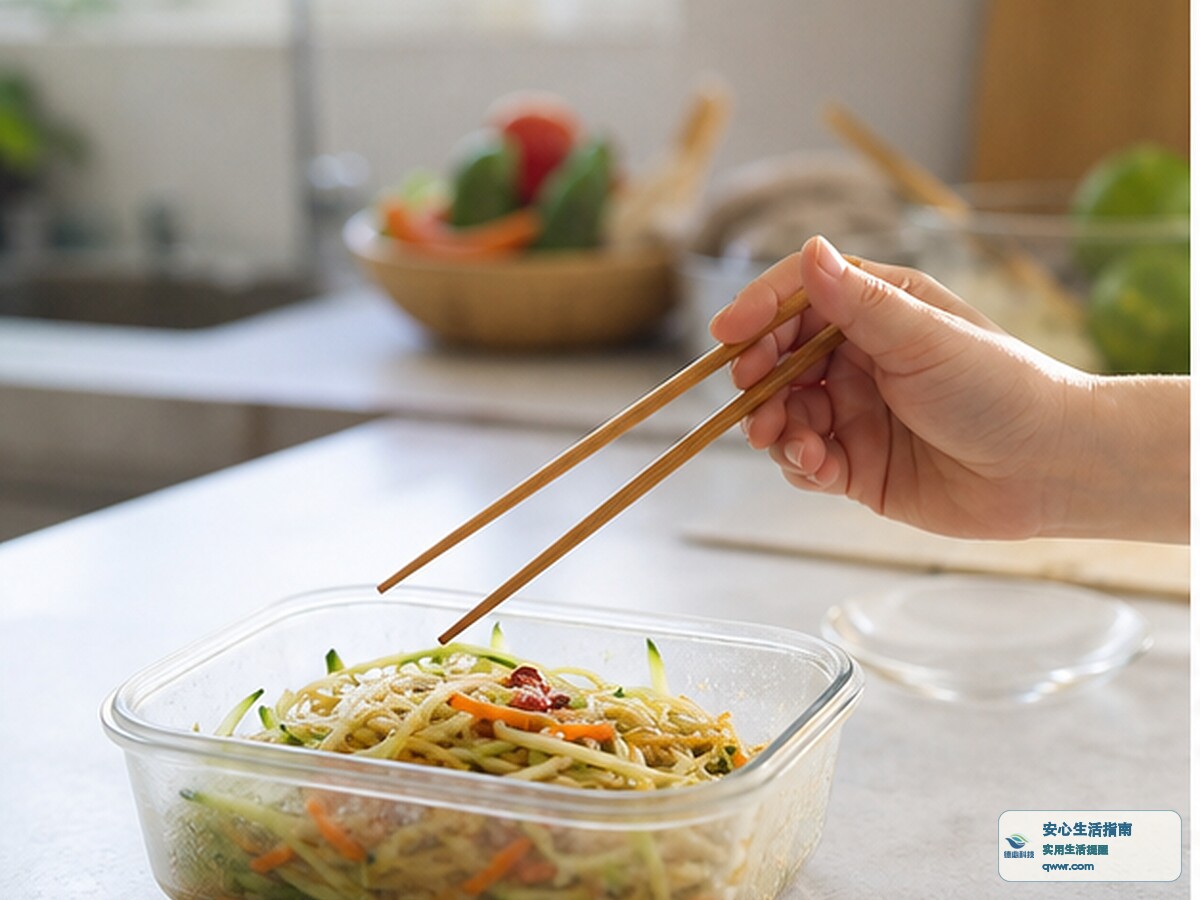 剩凉拌菜出水变味 先别再拌一拌
