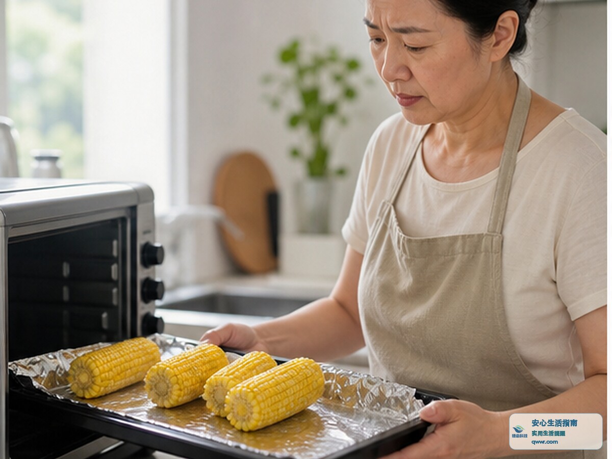 熟玉米有酸味 先别再烤着吃